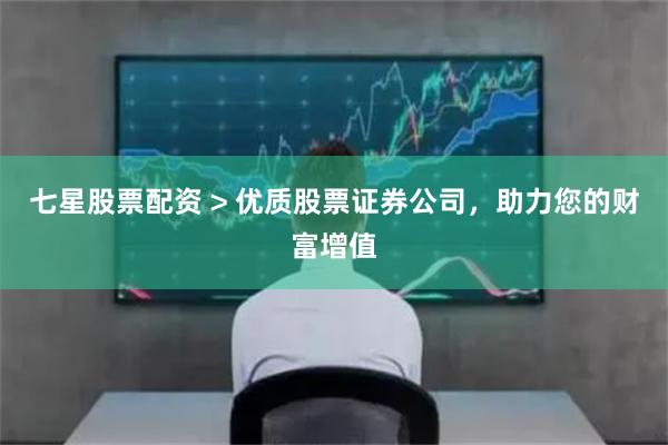 七星股票配资 > 优质股票证券公司,助力您的财富增值